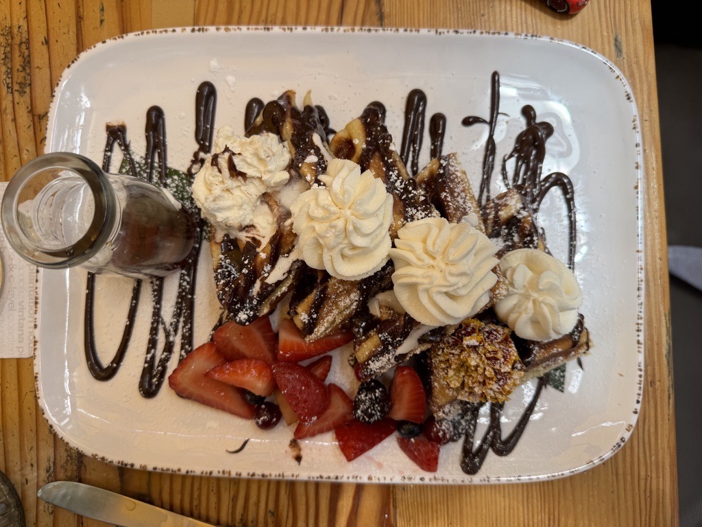 The best food and drinks in San Diego to try this month featuring Abuelita's Waffles from Casa Gabriela restaurant in La Mesa