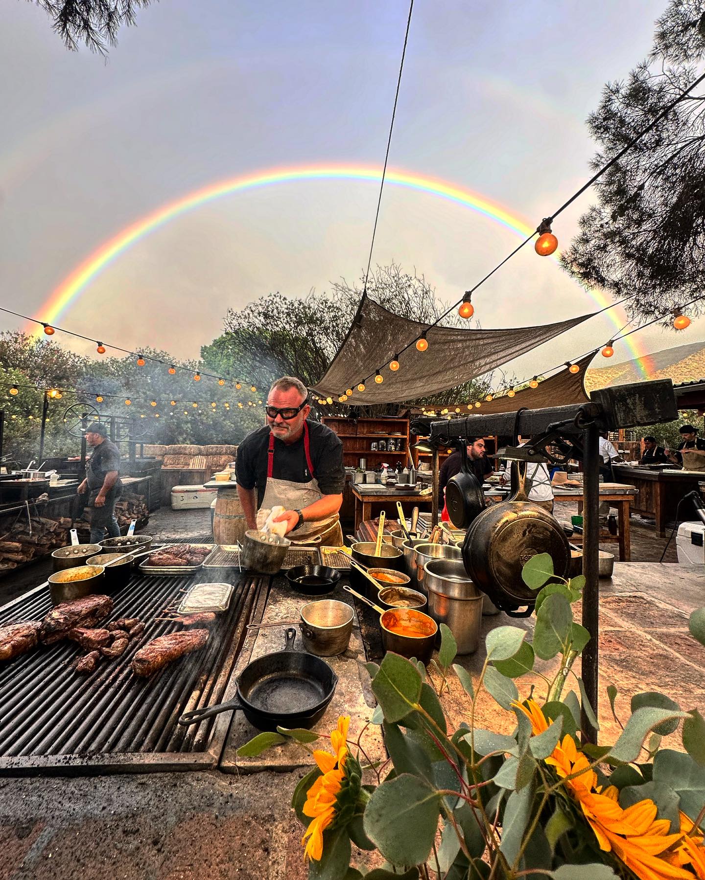 Michelin-starred chef Drew Deckman who opened 31ThirtyOne in North Park in his Baja Mexico restaurant Deckman's En El Mogor