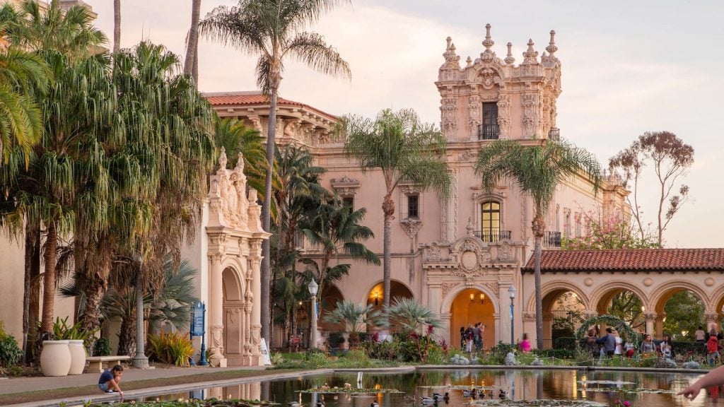 Free activities and things to do in San Diego featuring Balboa Park's museums and Botanical Building