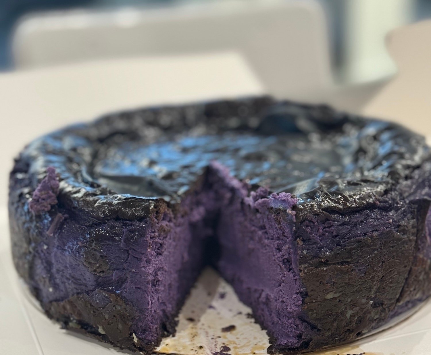 The best food and drinks in San Diego to try featuring Ube Cheesecake from Muse Cheesecake 