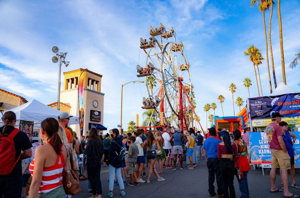 The best things to do in San Diego this month of October, 2024 featuring the La Mesa Oktoberfest event