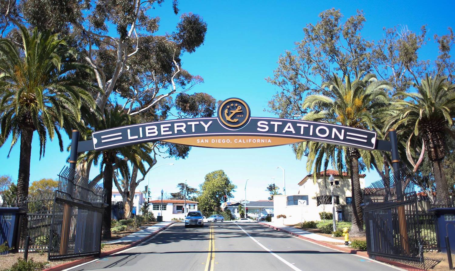 New restaurant concept from Mister A's owner Ryan Thorsen called The Admiral coming to Liberty Station, San Diego in 2026 featuring Liberty Station sign