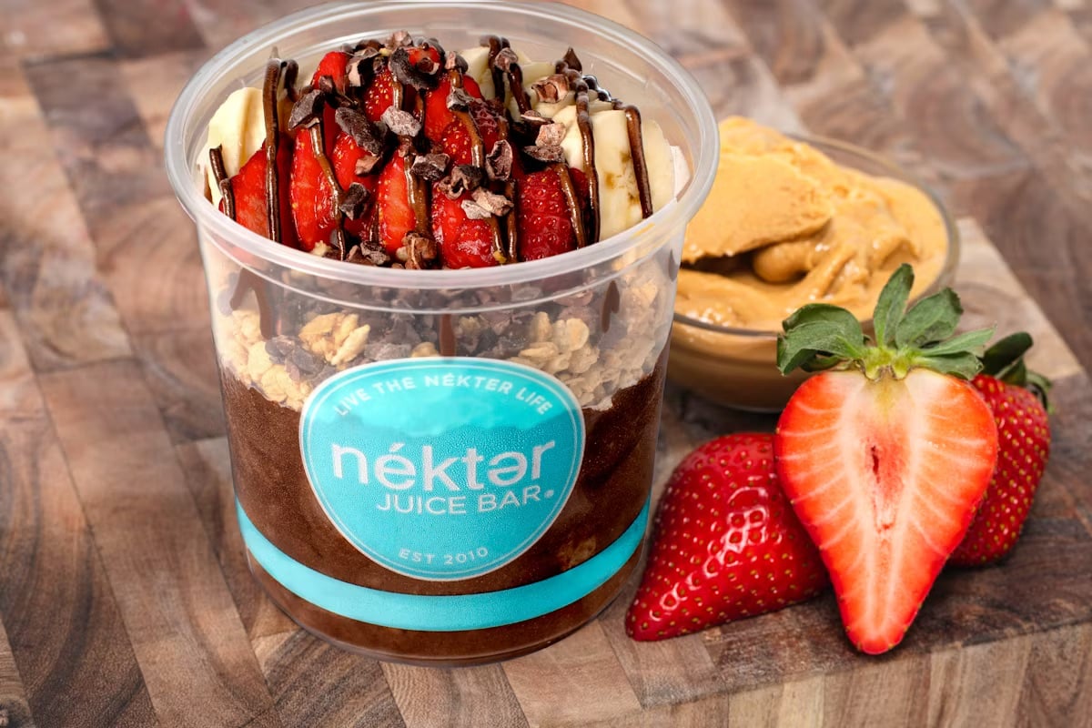 The Chocolate Bowl from Nekter Juice Bar in San Diego