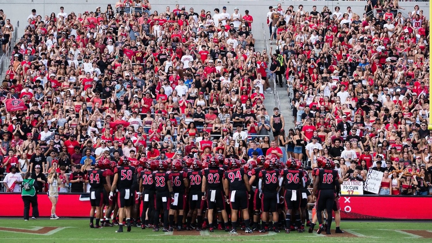 San Diego Upcoming Sporting Events September 2024 featuring the San Diego State Aztecs vs. Oregon State on September 7