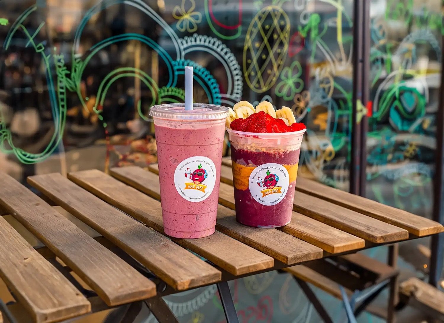 Best Acai smoothie bowls in San Diego featuring the Beyoncai from The Mad Beet in Pacific Beach