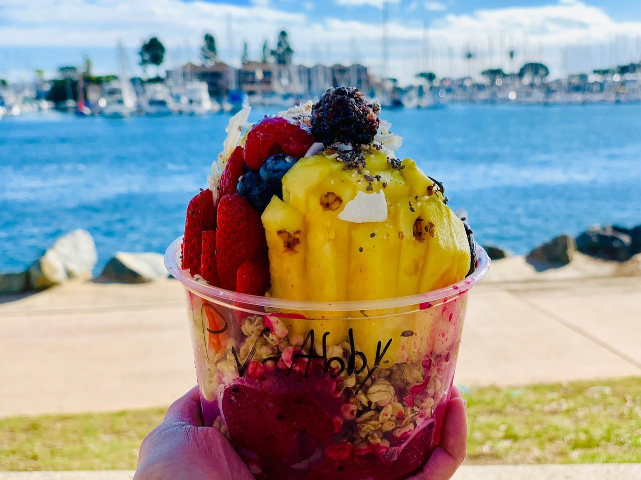 Açaí Sorbet from Northside Shack