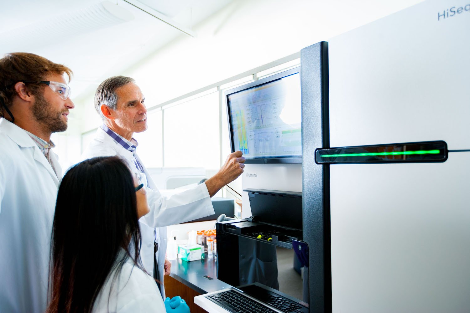 Eric Topol MD of Scrips Health, a scientist and cardiologist, who uses artificial intelligence to assist in his work reviewing models with coworkers