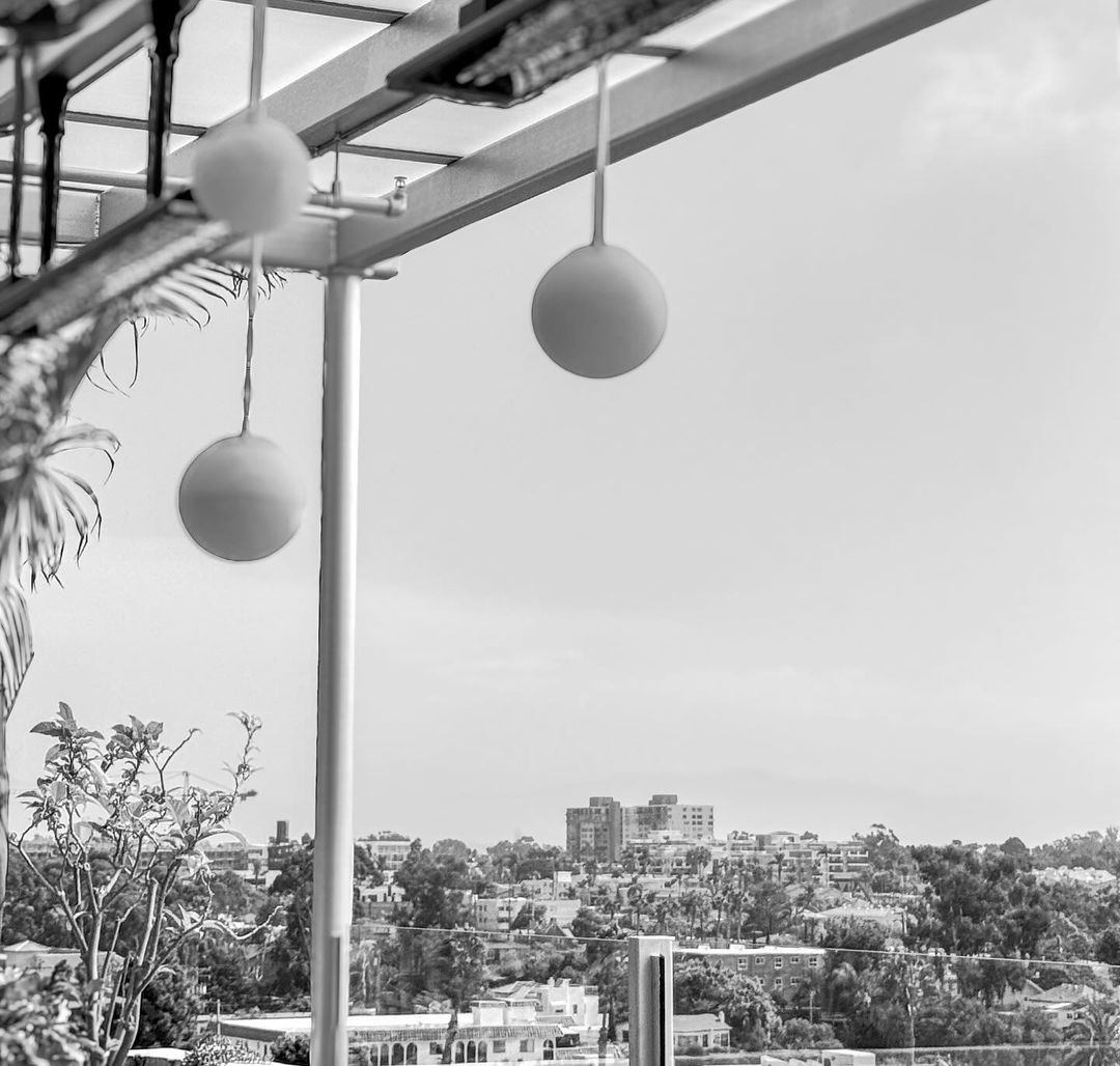 View from the rooftop restaurant Communion at the new Sasan building in Mission Hills, San Diego