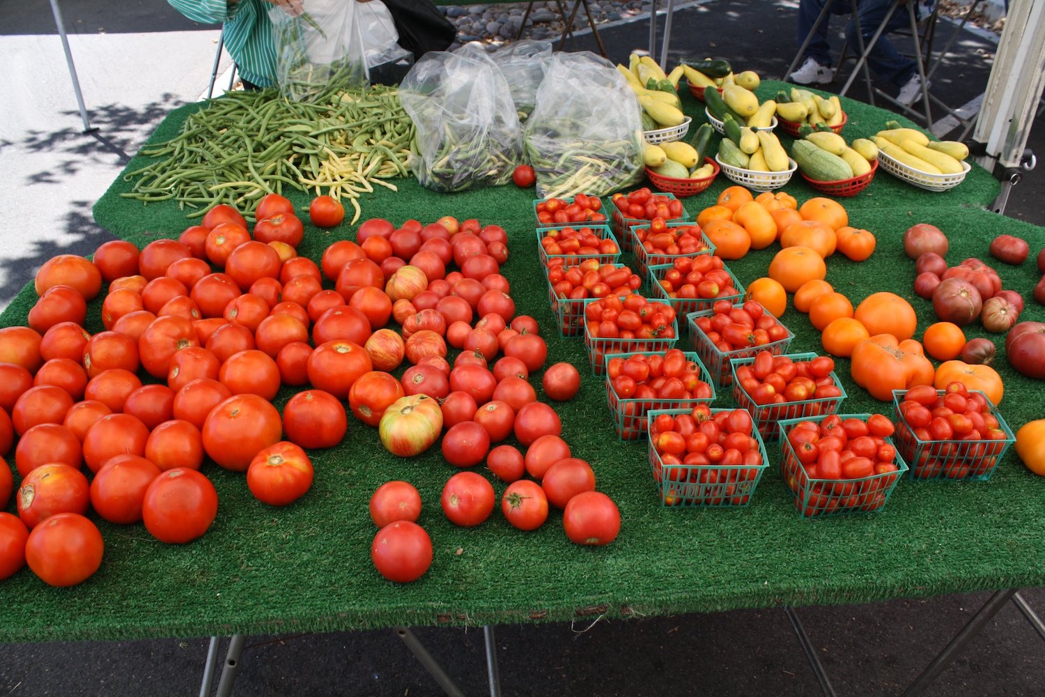 Fresh produce from Poway Farmers Market