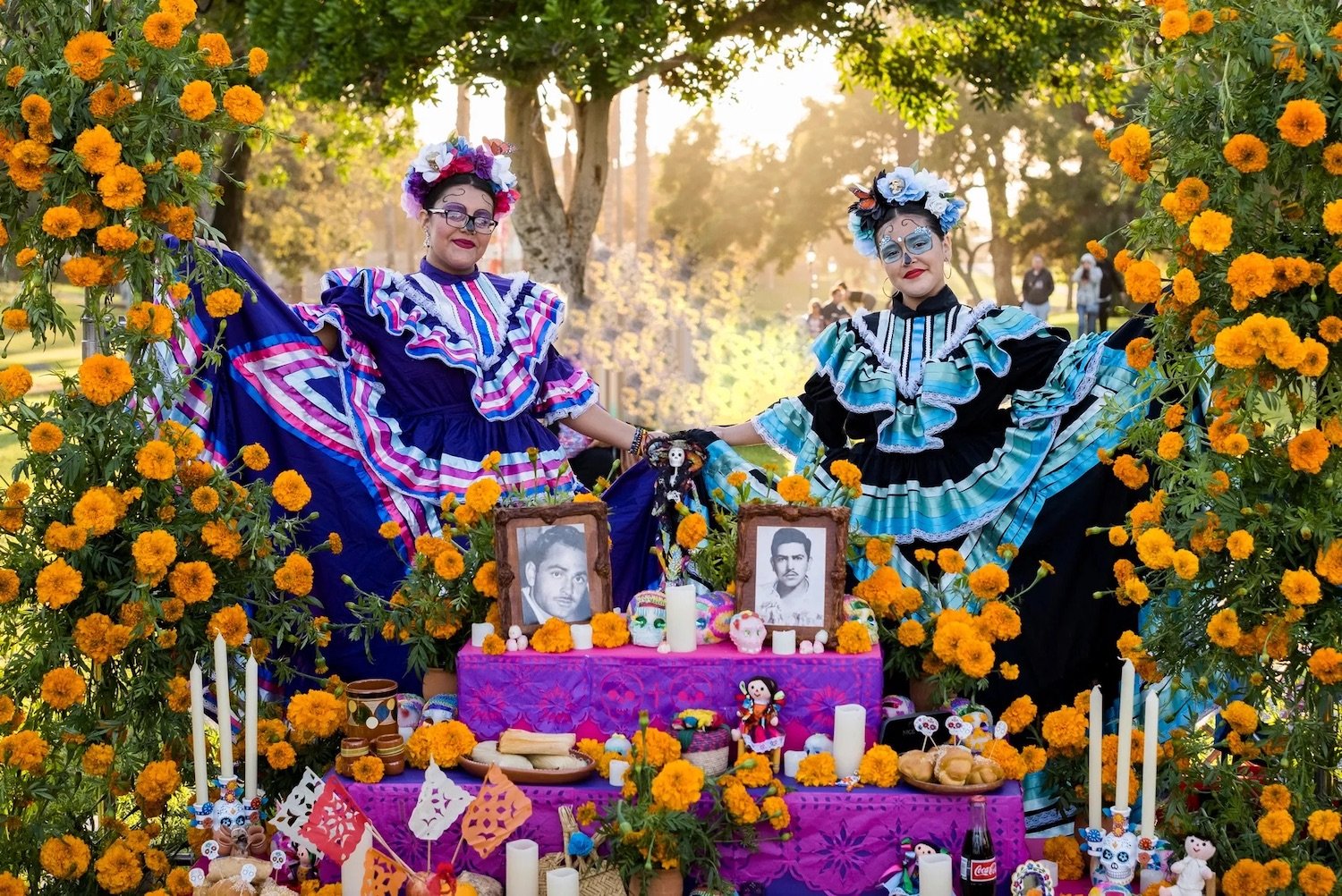 Things to do in San Diego this month October 2024 featuring Dia de los Muertos event in Chula Festival