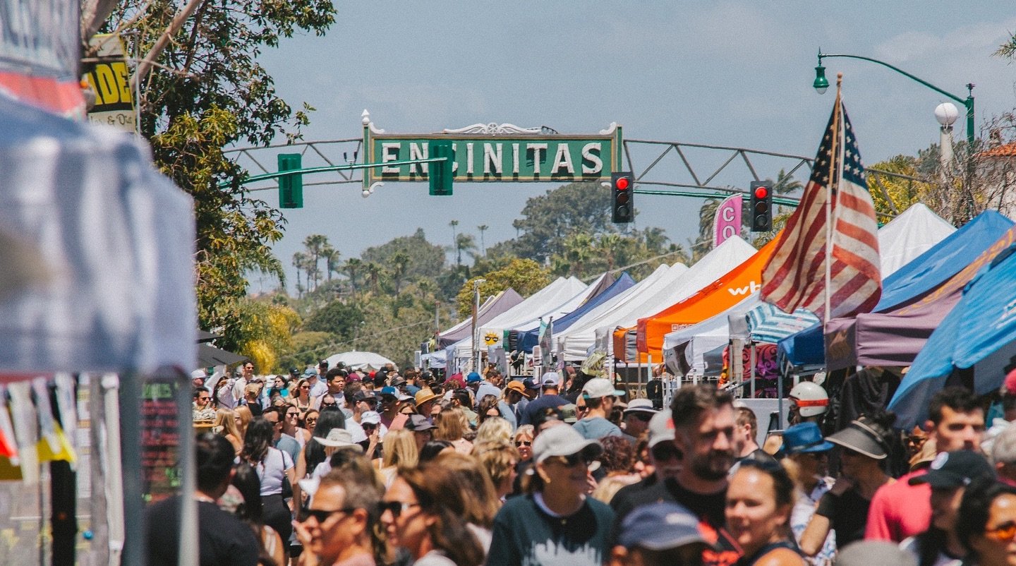 Things to do in San Diego this month November 2024 featuring the Encinitas Holiday Street Fair event