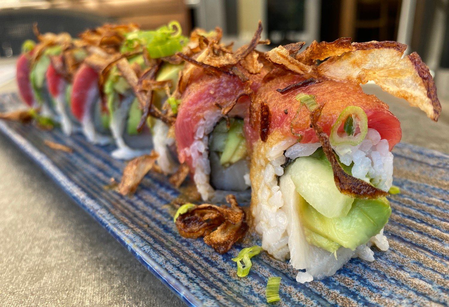 Kraken Roll from Ototo Sushi Co. in Point Loma