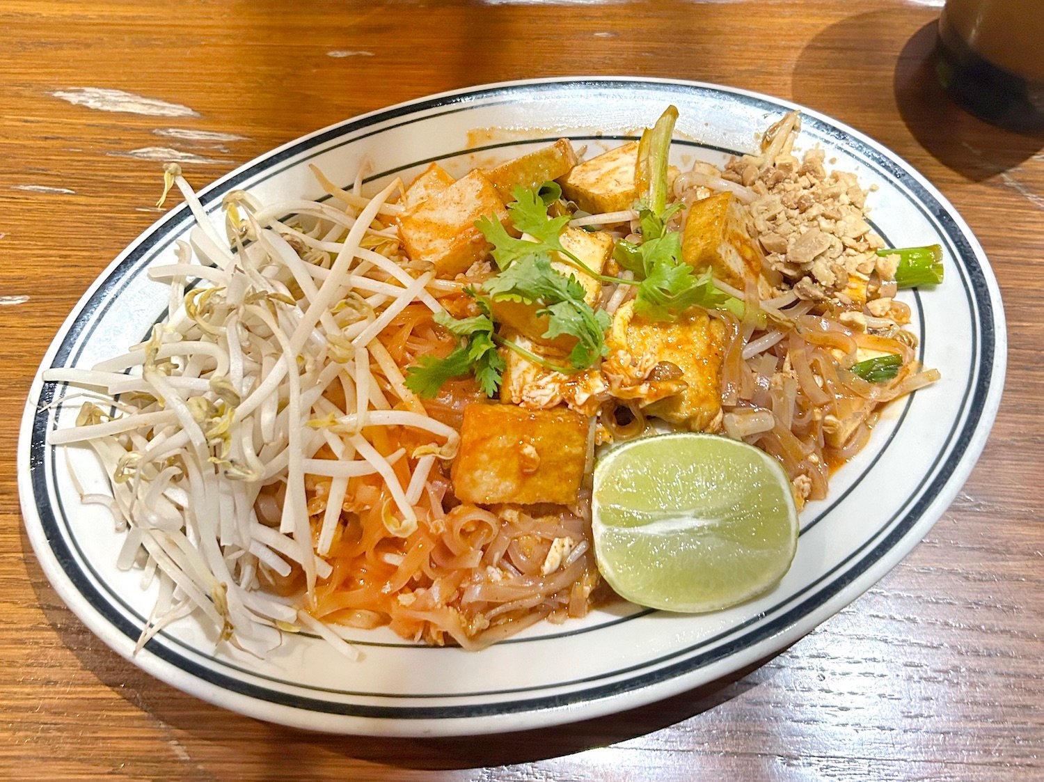 Best food to eat from San Diego restaurants featuring Pad Thai from Sb Lai Thai Kitchen in the Gaslamp Quarter