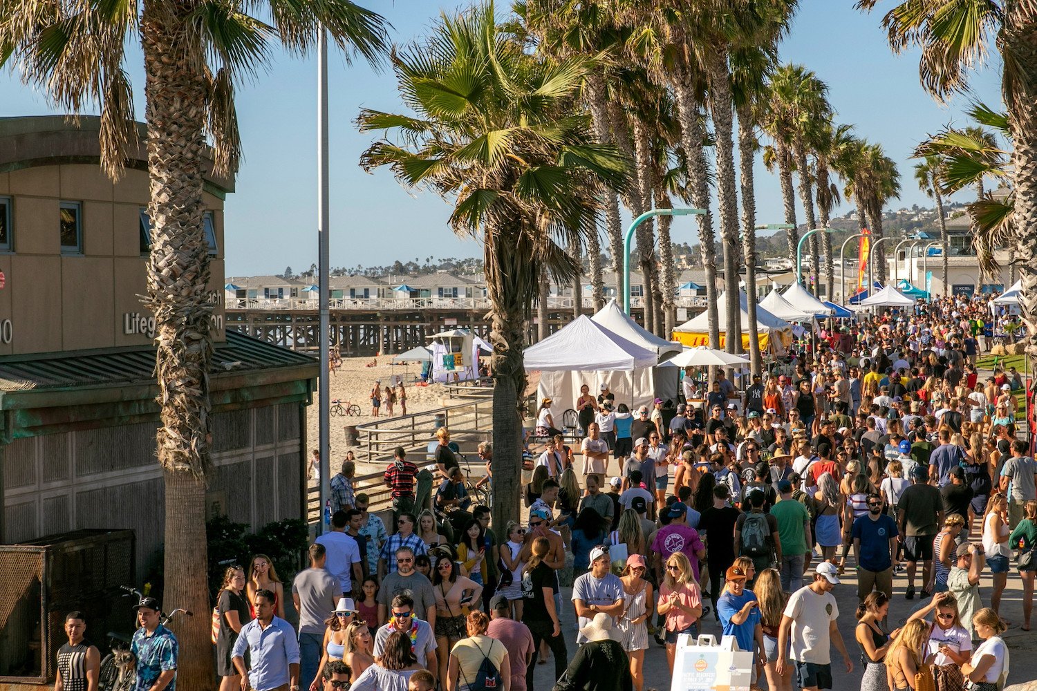 Best things to do in San Diego this weekend October 1-6, 2024 with the Pacific BeachFest event on the boardwalk