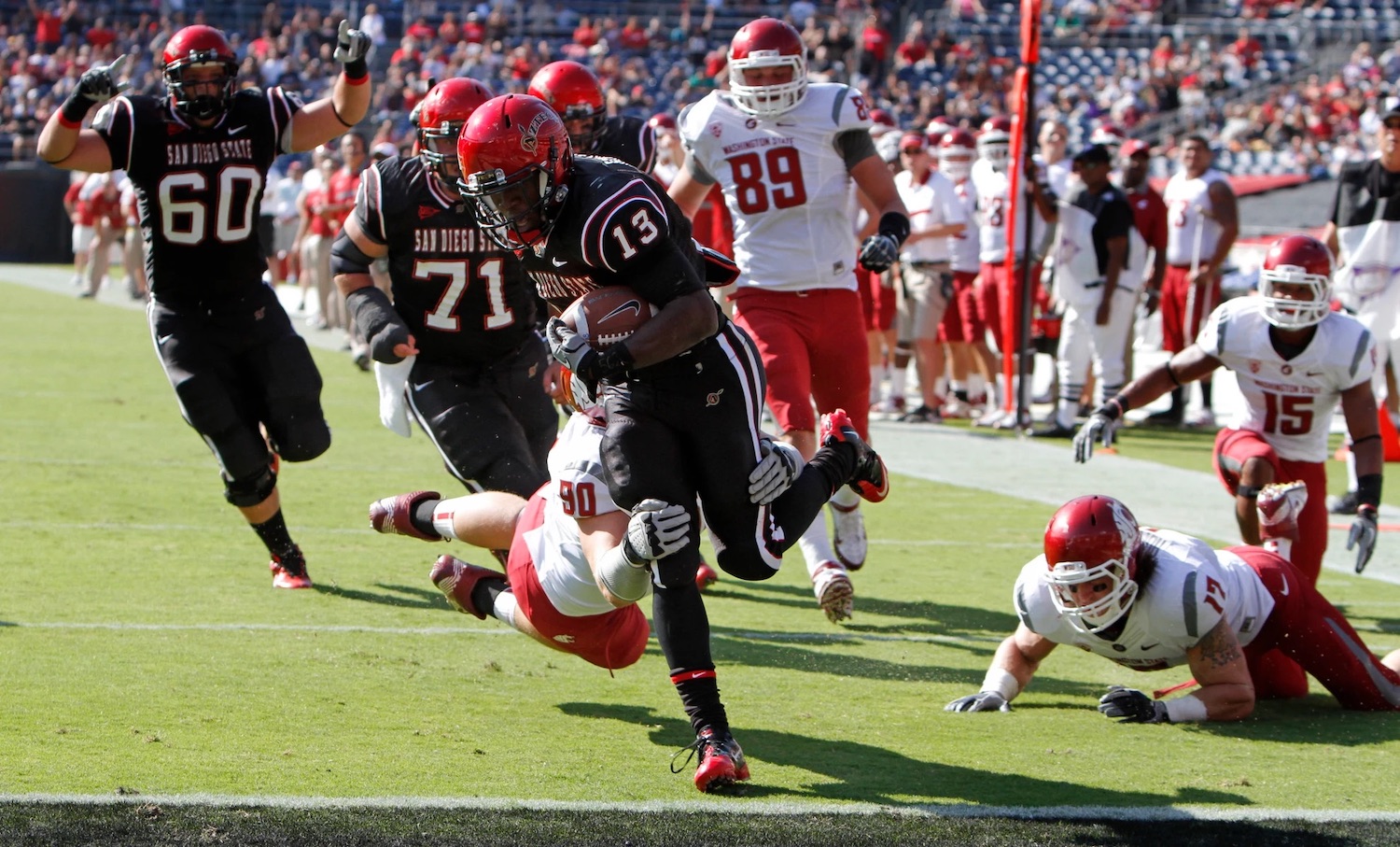 SDSU Football vs. Washington State at Snapdragon Stadium on October 26