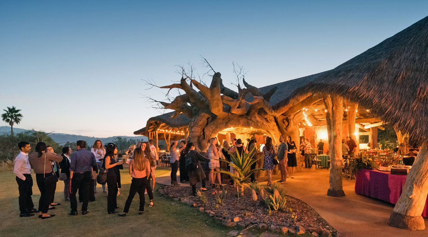 Best San Diego wedding venues featuring the San Diego Safari Park in Escondido featuring the Kijami Overlook