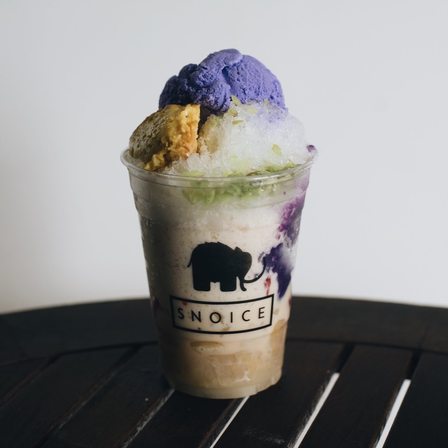 Best Filipino food dishes in San Diego featuring Original Halo-Halo from Snoice in Spring Valley