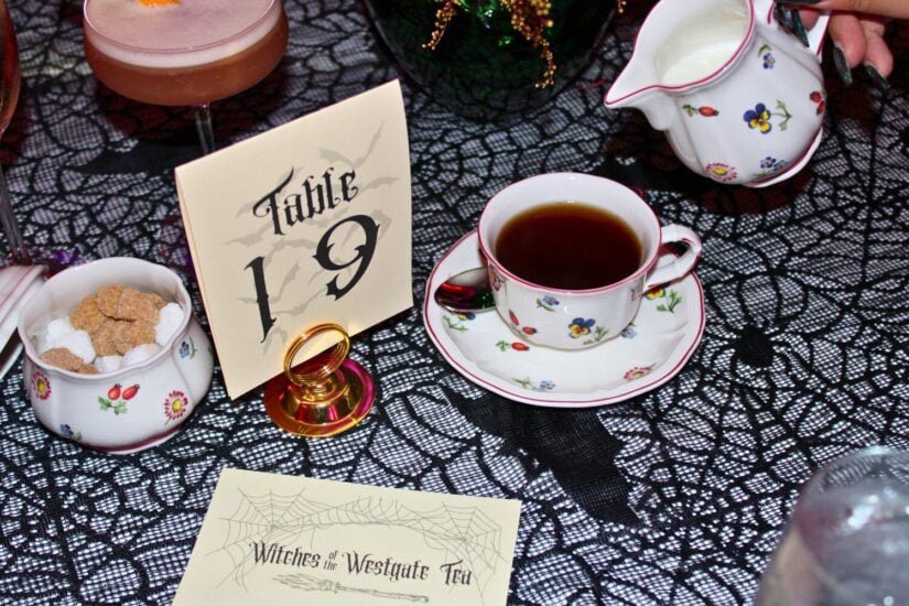 Halloween events in San Diego 2024 featuring Witchy Afternoon Tea Service at The Westgate Hotel downtown