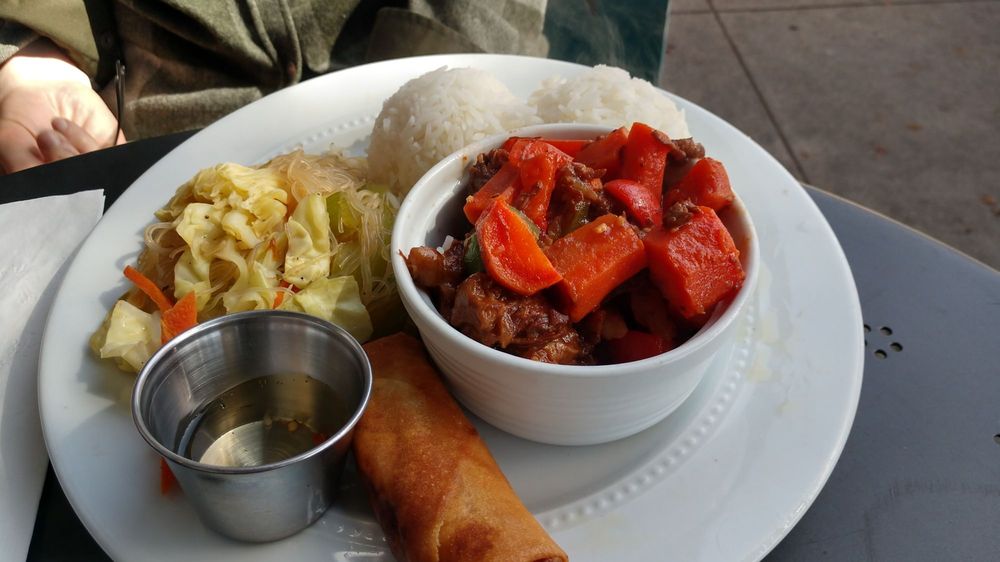 Best Filipino food dishes in San Diego featuring Caldereta from Carin de Ria in Encinitas