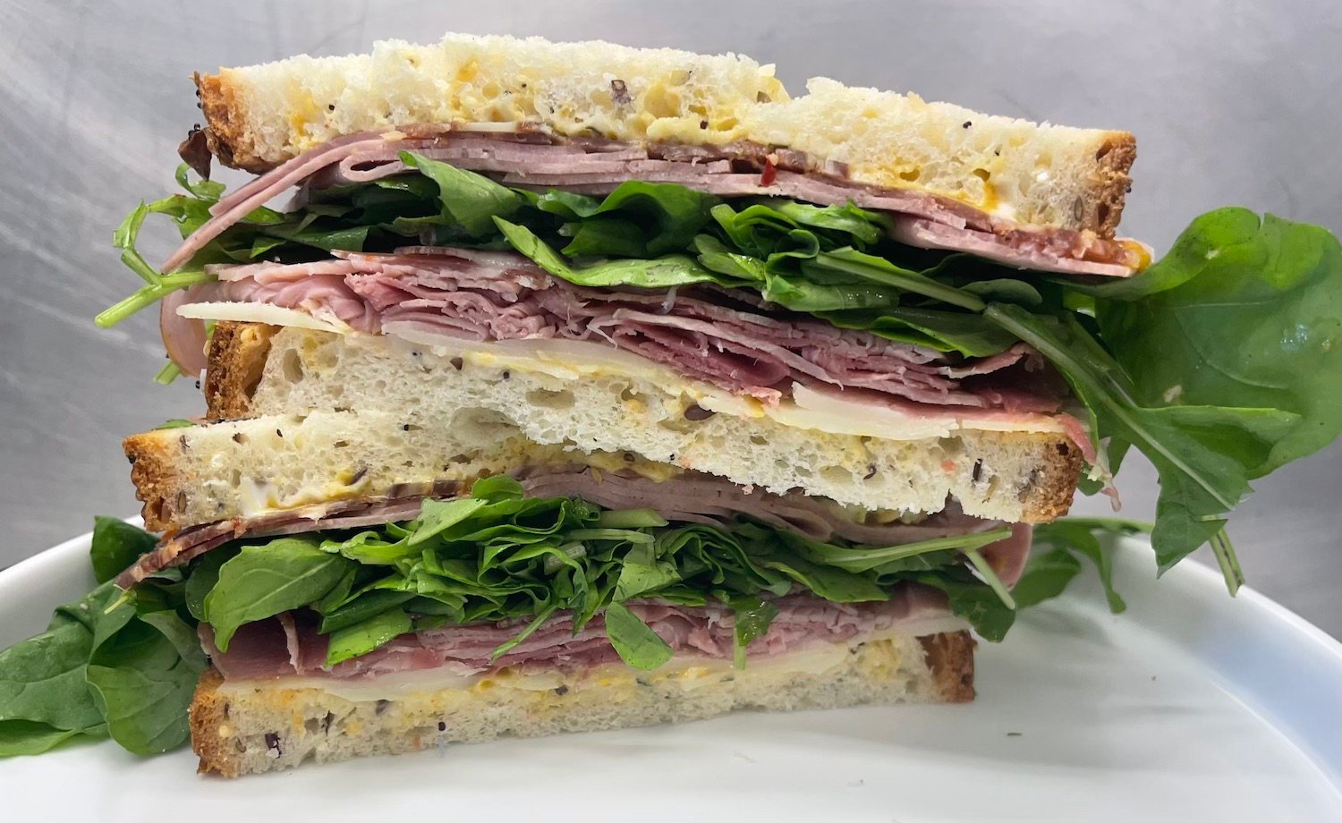 Best food to eat from San Diego restaurants featuring American Sampler Sando from Smallgoods in La Jolla