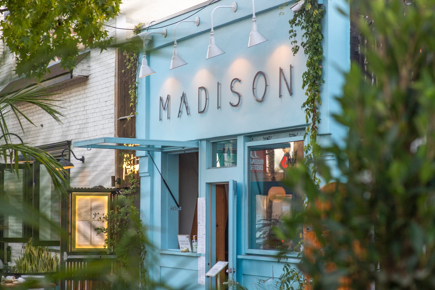 Exterior of San Diego restaurant Madison on Park in University Heights