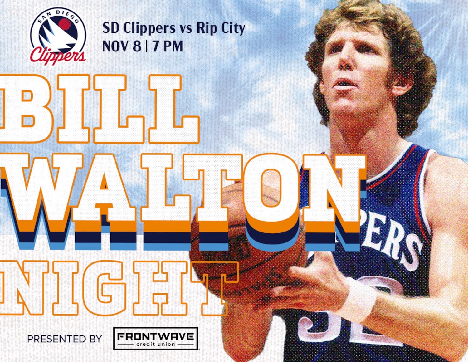 San Diego sporting events to watch this month November 2024, featuring San Diego Clippers G-league 2024-25 season opener dedicated to Bill Walton at Frontwave Arena