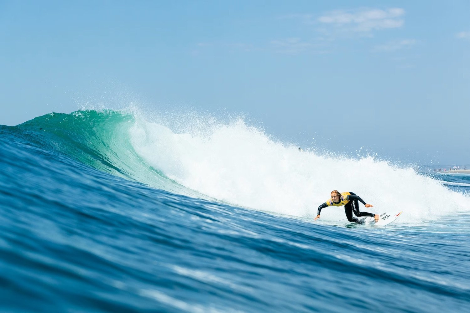 San Diego athlete Caity Simmers from Oceanside, a pro surfer on the WSL