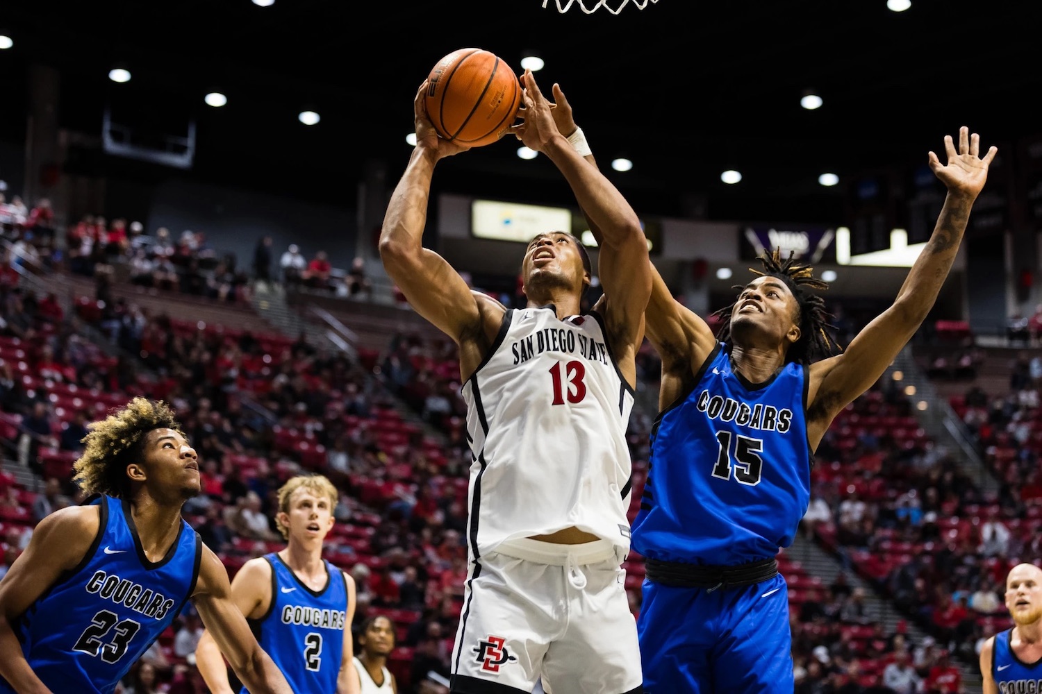 San Diego sporting events to watch this month November 2024, featuring San Diego State University Aztecs NCAA Men's Basketball 2024-25 season opener