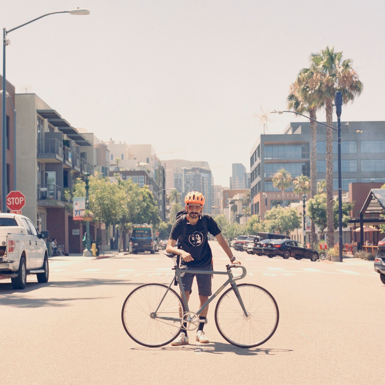 San Diego Film by photographer Iz Castillo for his series "Portraits on Kettner" featuring Daniel Rodriguez