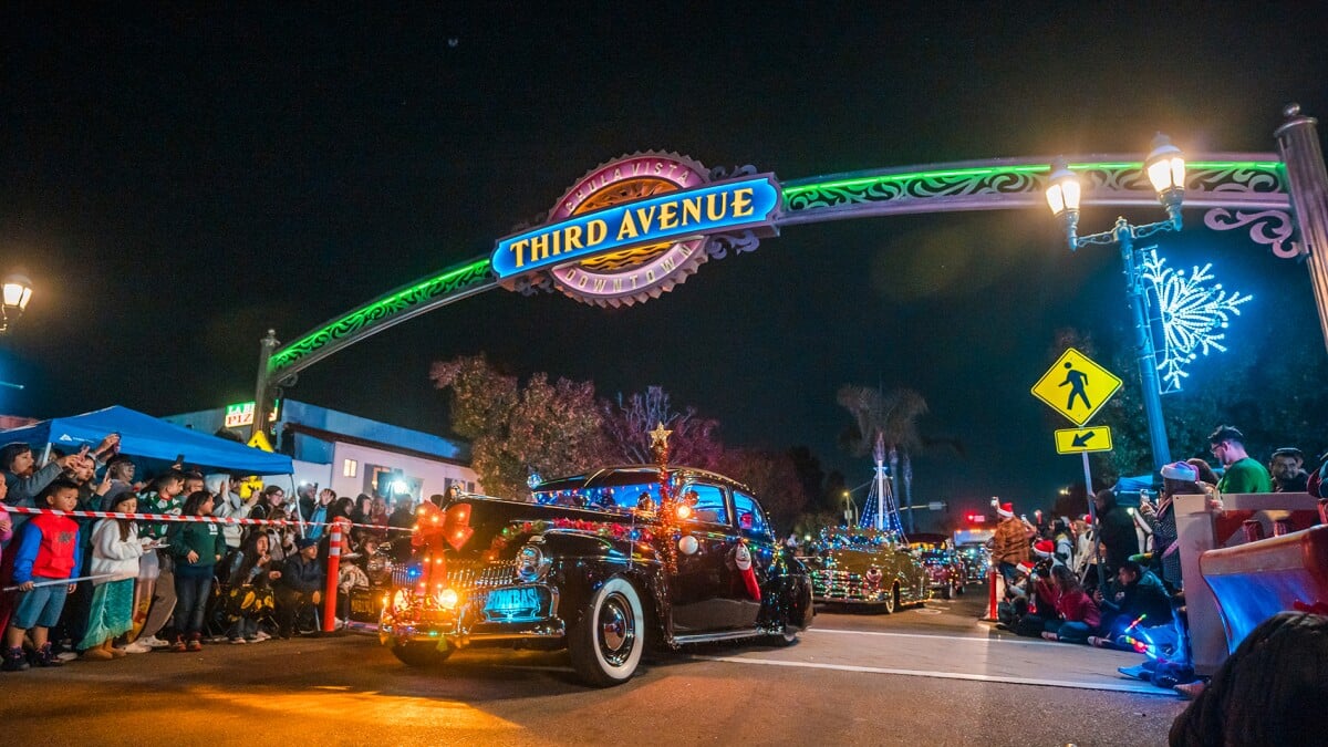 Things to do this weekend in San Diego December 12-15, 2024 featuring the Chula Vista Starlight Parade