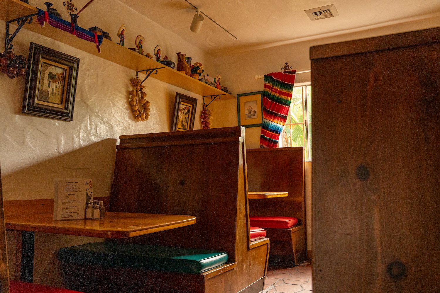 Interior of San Diego restaurant Fidel's Little Mexico