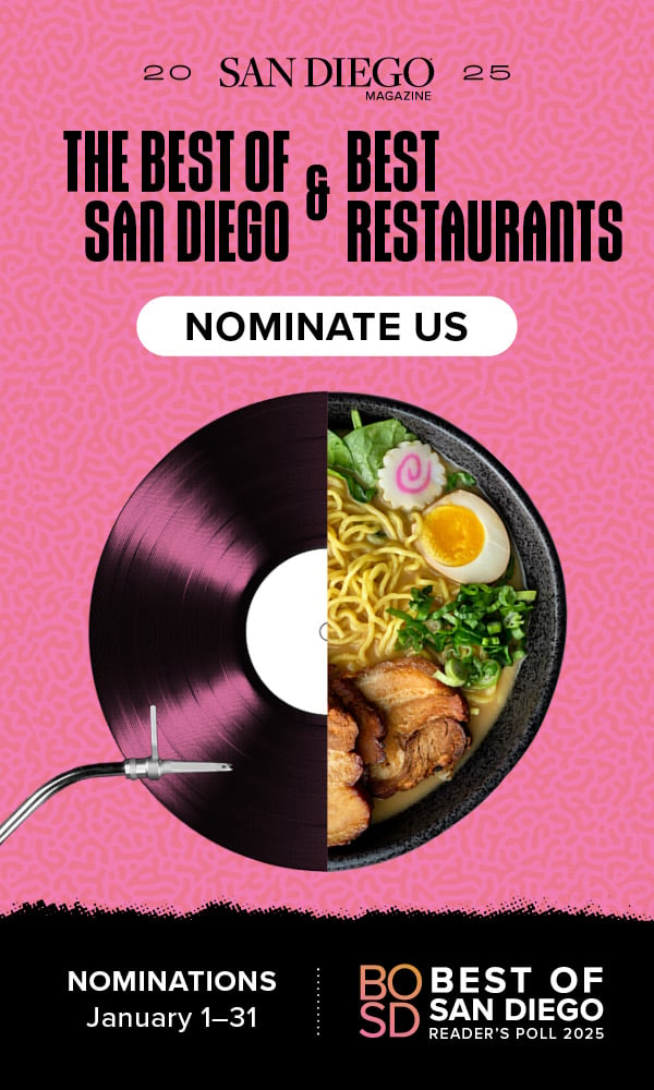 San Diego Magazine Best Restaurants & Best of San Diego Marketing toolkit eblast