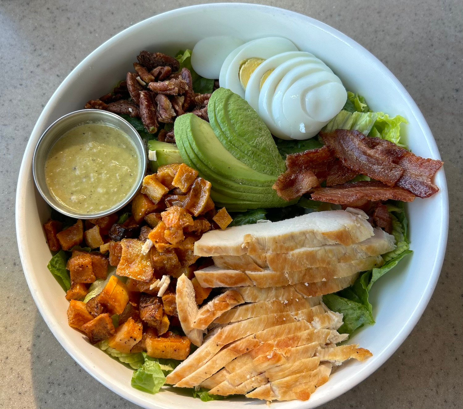 Harvest Cobb Salad from San Diego restaurant Ki's Restaurant in Cardiff