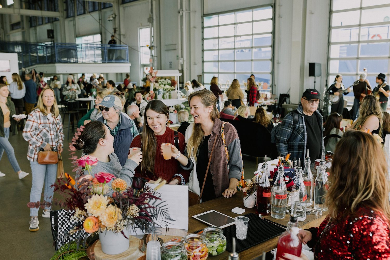 Things to do this weekend in San Diego December 4-8, 2024 featuring  the local Makers Arcade holiday market at Broadway Pier downtown