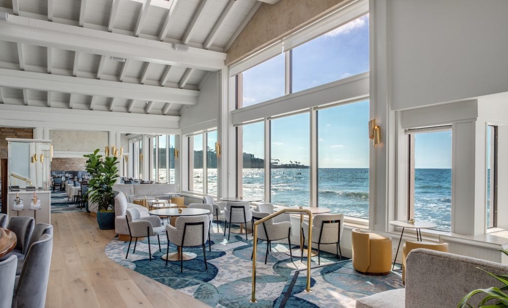 Things to do this weekend in San Diego December 12-15, 2024 featuring the Marine Room's High Tide Brunch Buffet in La Jolla