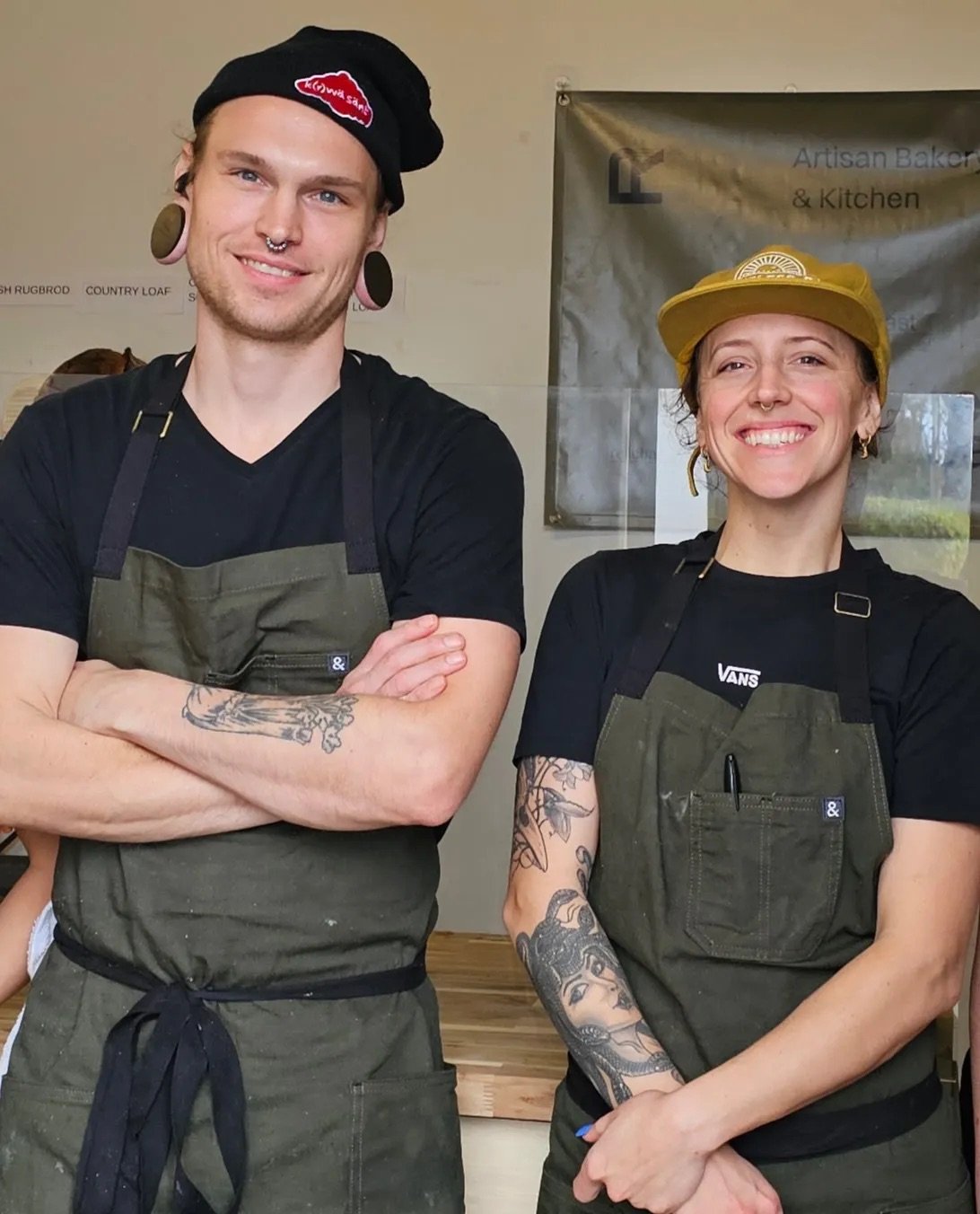 Samantha Bird and Derek Hadden, owners of San Diego bakery and pastry shop Relic Bageri opening in East Village 