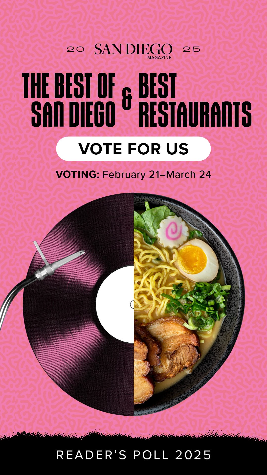 San Diego Magazine Best Restaurants & Best of San Diego Marketing toolkit Instagram story