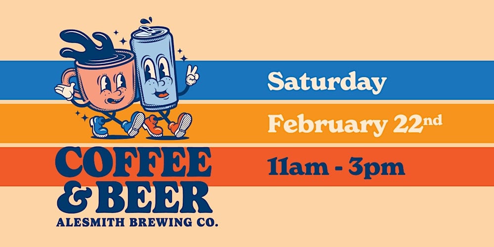 Alesmith Brewing Co.'s Coffee & Beer event on February 22, 2025 in San Diego