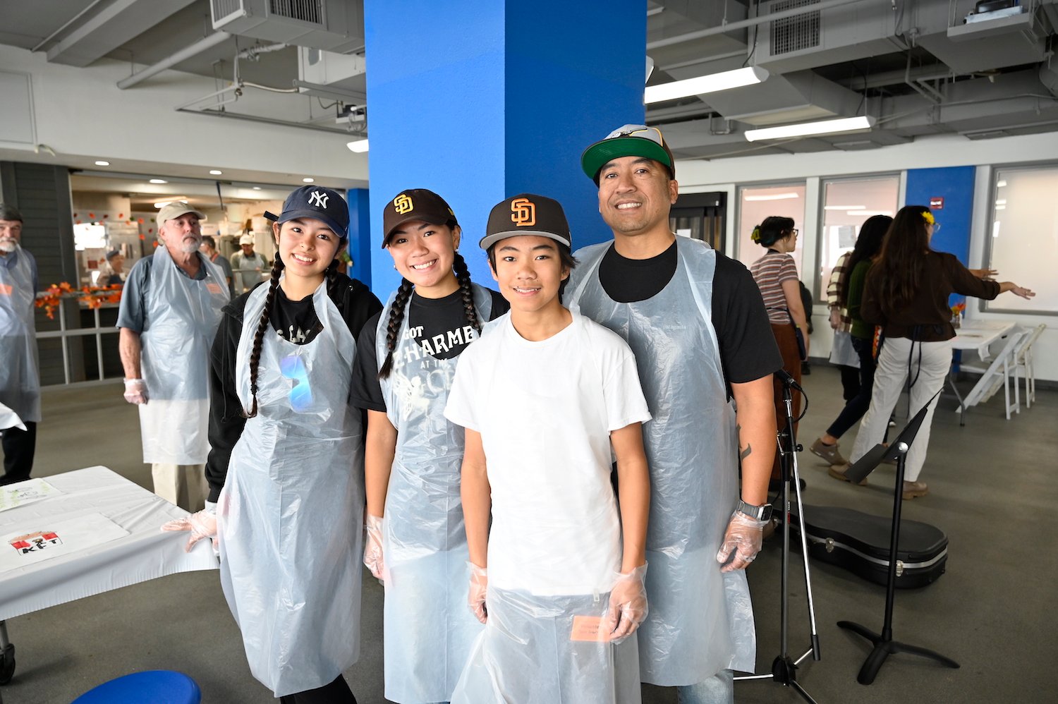 San Diego nonprofit Father Joe's Villages homeless shelter volunteers featuring Jeff Javier