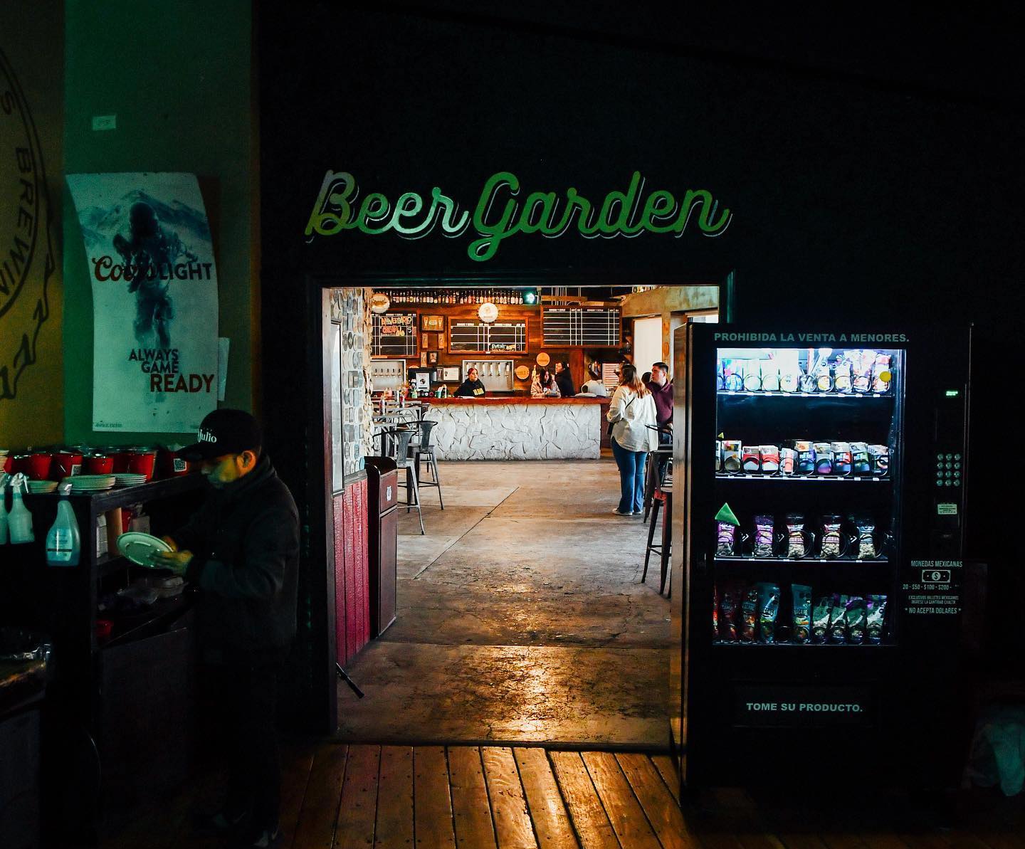 Interior of the Ensenada taproom and beer bar Lucky Irish Beer Garden opening its first U.S. location in Chula Vista 