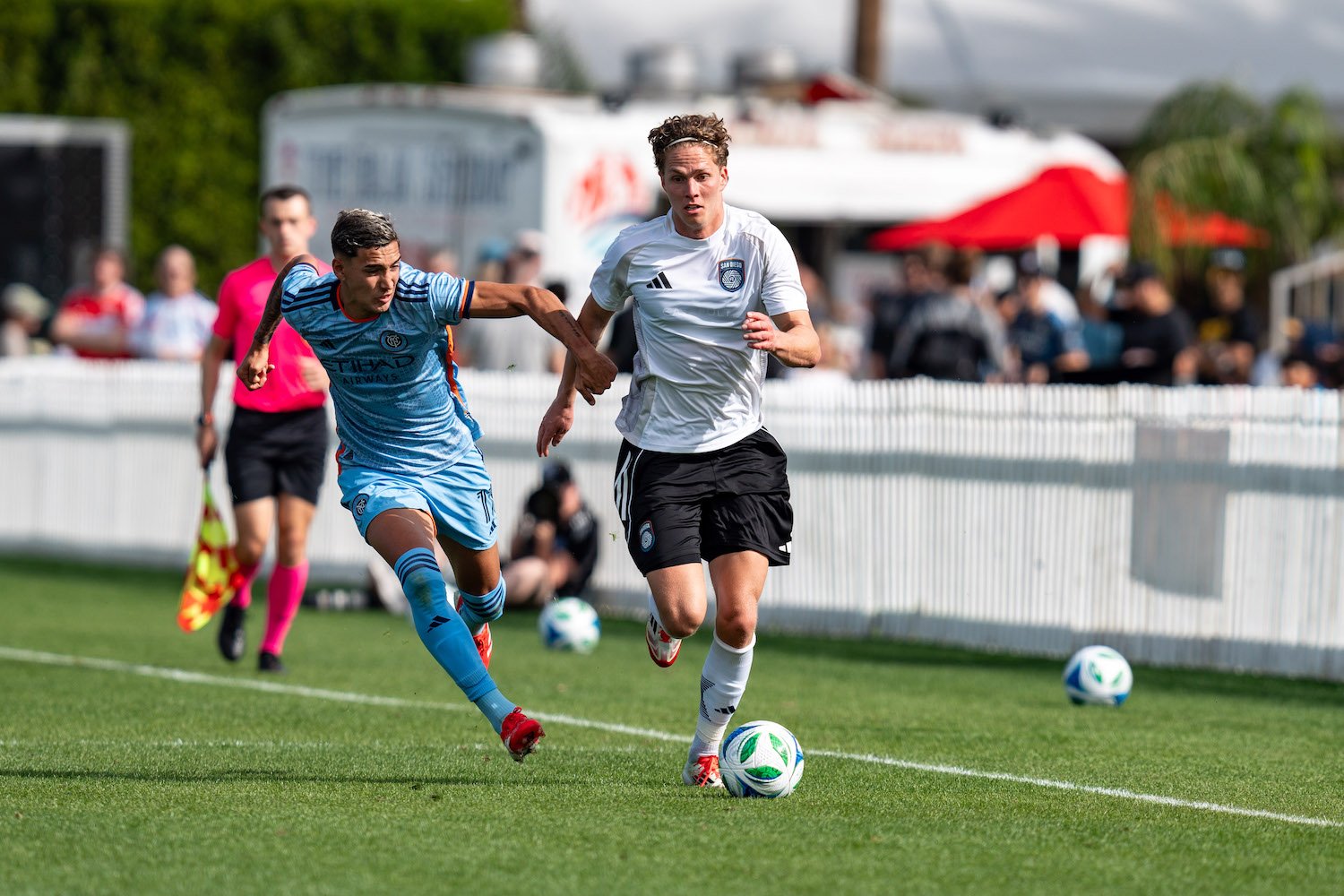 San Diego FC preseason MLS games  at the Coachella Valley Invitational vs New York FC