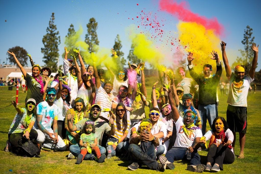 San Diego nonprofit CRY San Diego featuring their annual Holi 2025 event in partnership with Child Rights and You San Diego