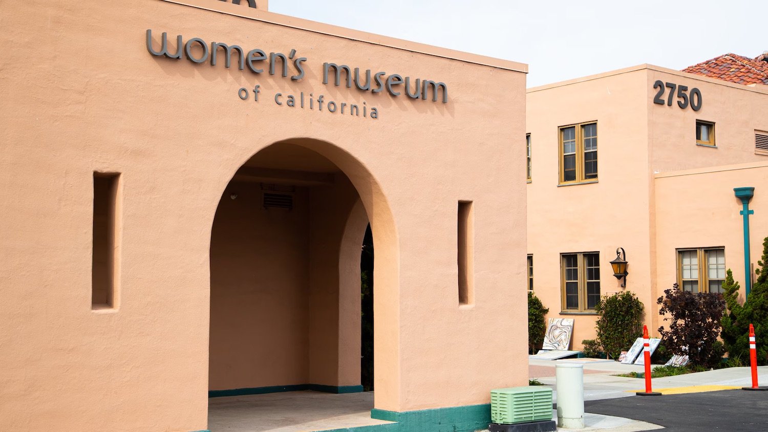 Exterior of San Diego museum Women's Museum of California at Liberty Station