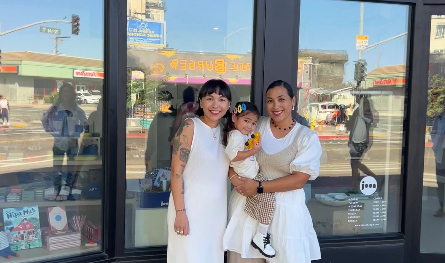 Owners of San Diego women-owned retail shop Joon, Ashley and Kristin Villatuya, located in North Park 