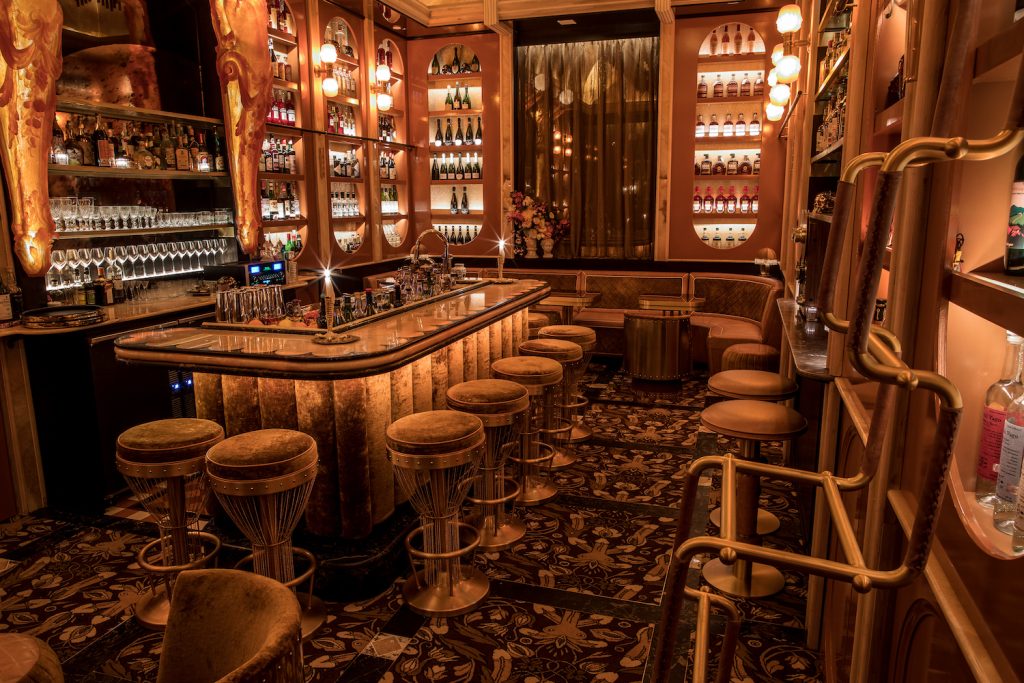 Interior of San Diego speakeasy bar Youngblood in downtown popular for date nights