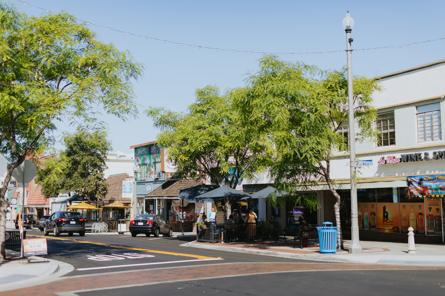 Restaurants at the La Mesa featuring the First Annual Taste of La Mesa Village food and drink event in 2025