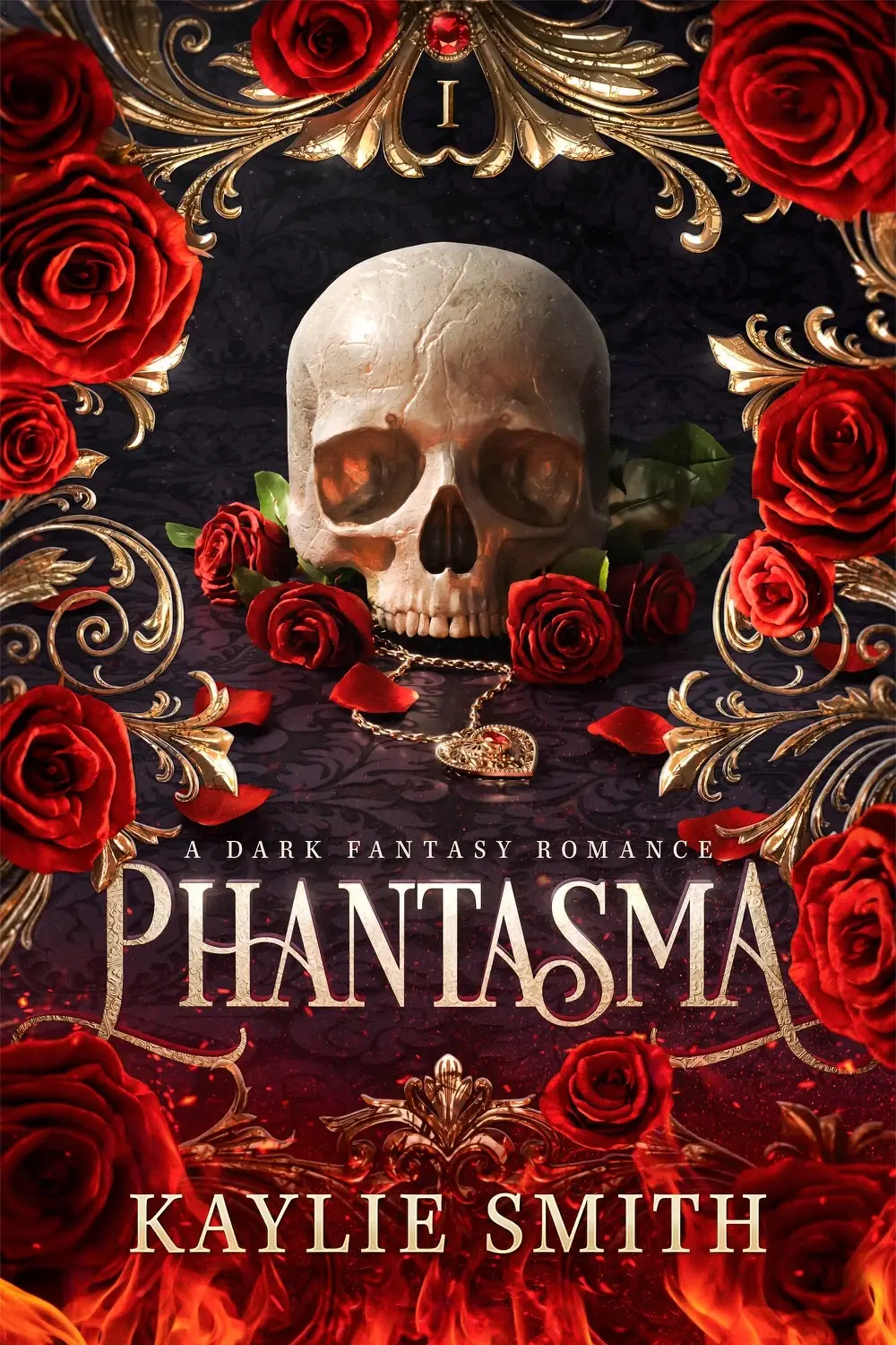 Phantasma book cover by San Diego author Kaylie Smith 