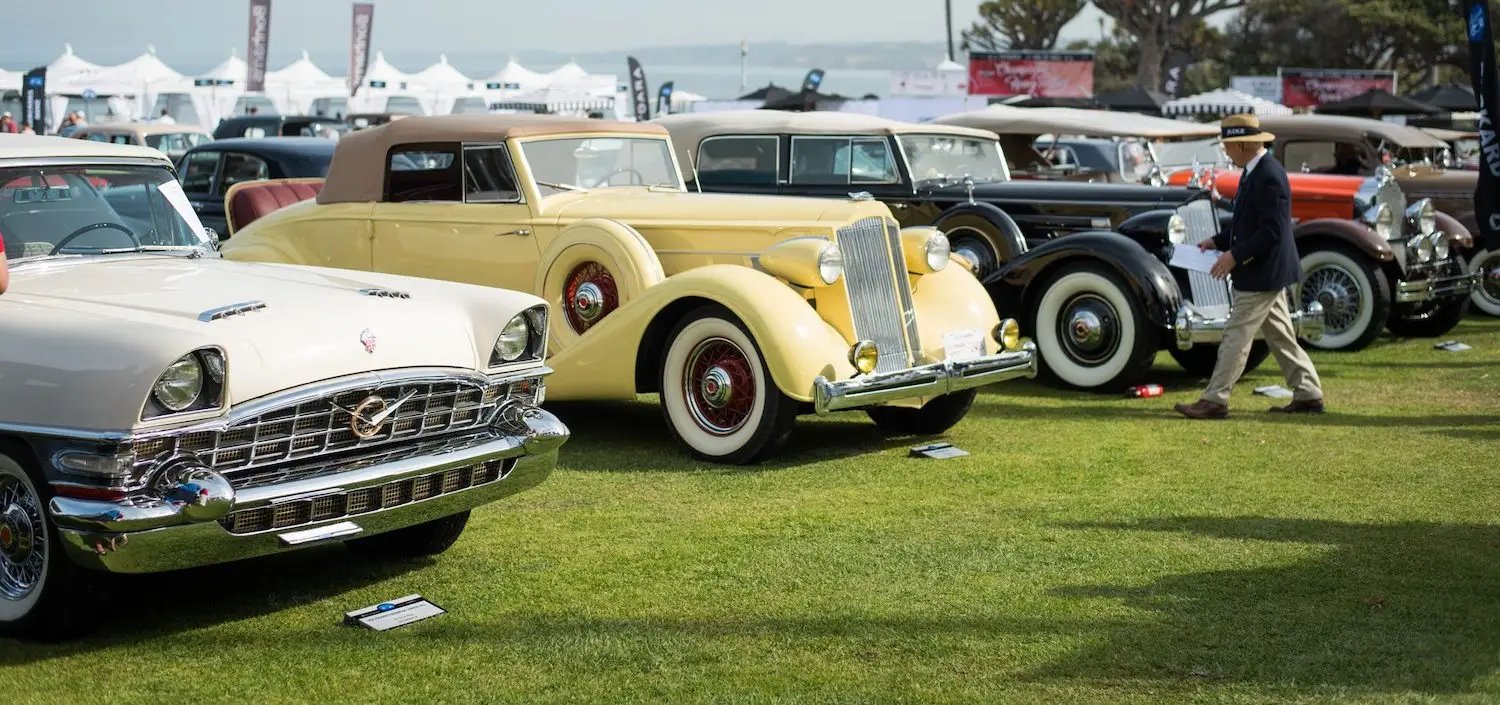 Things to do in San Diego this month, April 2025 featuring  San Diego car show La Jolla Concours d’Elegance 