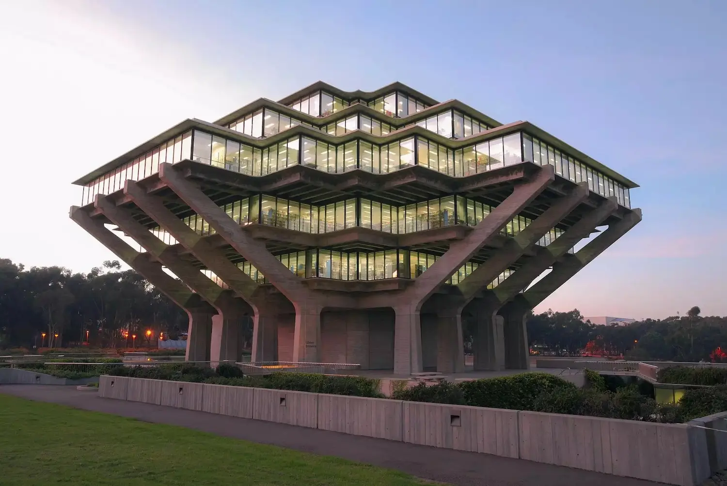 University of California, San Diego's Geisel Library in La Jolla