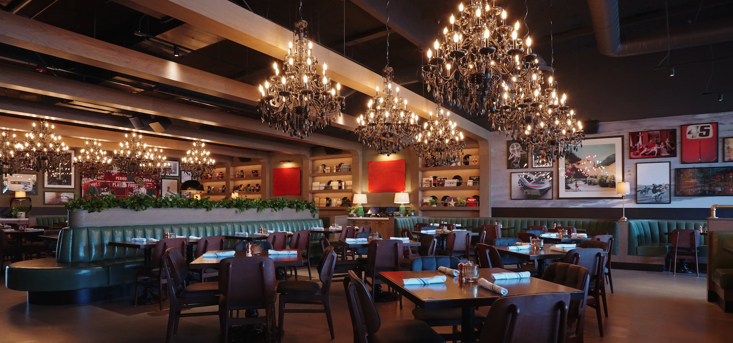 Interior of new San Diego restaurant Culinary Dropout in Del Mar